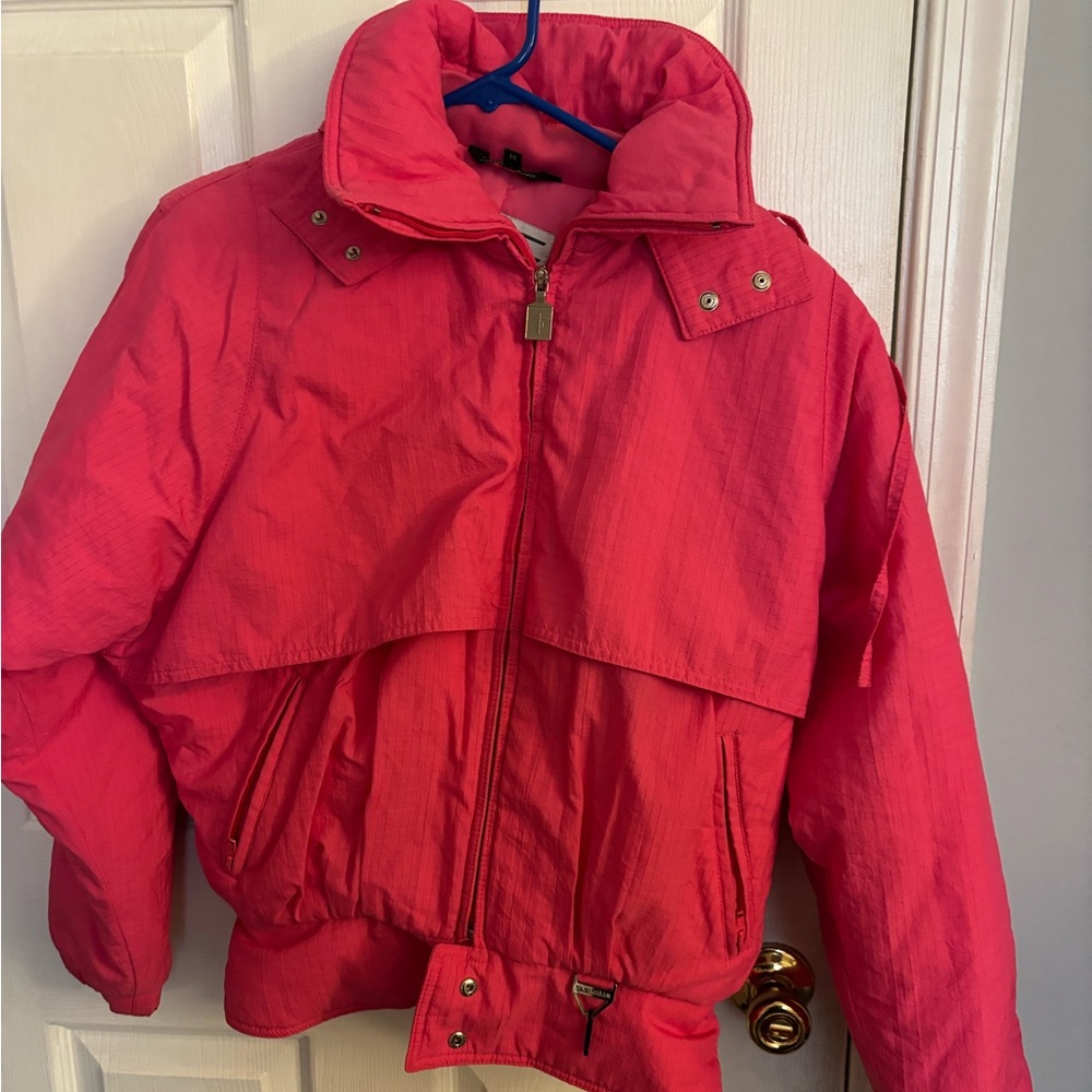 Women's Red Puffer Jacket